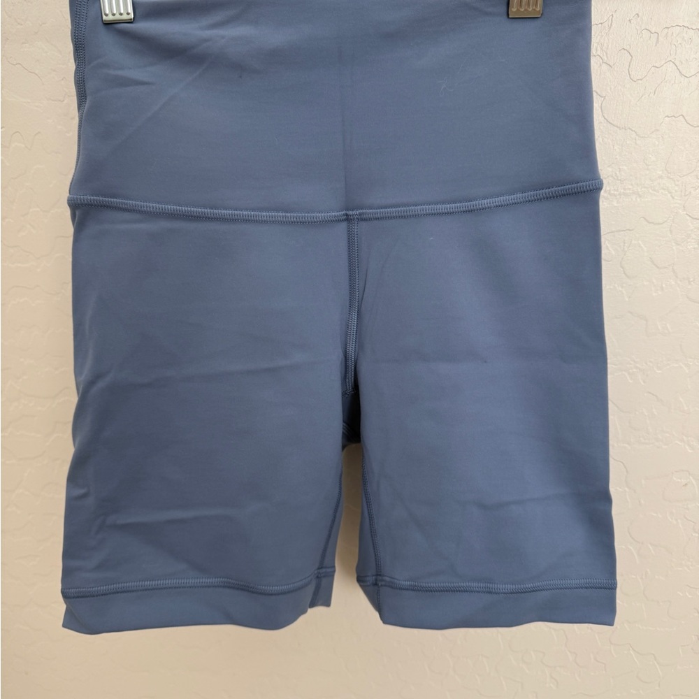 lululemon athletica High-Rise Bike Shorts in Slate Blue